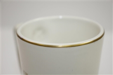 Arnold Palmer's 60th Birthday Celebration Homer Laughlin Tall China Cup - Used at Party