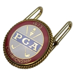 1973 PGA Champions Dinner Money Clip/Badge - Jack Nicklaus Winner