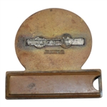 Bobby Mitchell's 1974 US Open at Winged Foot GC Contestant Badge - Hale Irwin Winner