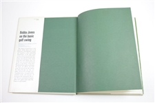 'Bobby Jones on the Basic Swing' First Edition 1969 Book - Illustrations by Anthony Ravielli