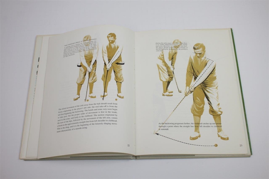 'Bobby Jones on the Basic Swing' First Edition 1969 Book - Illustrations by Anthony Ravielli