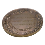 1926 USGA Women's Amateur Championship at Merion Cricket Club Semi-Finalist Medal Won by Courtland Smith