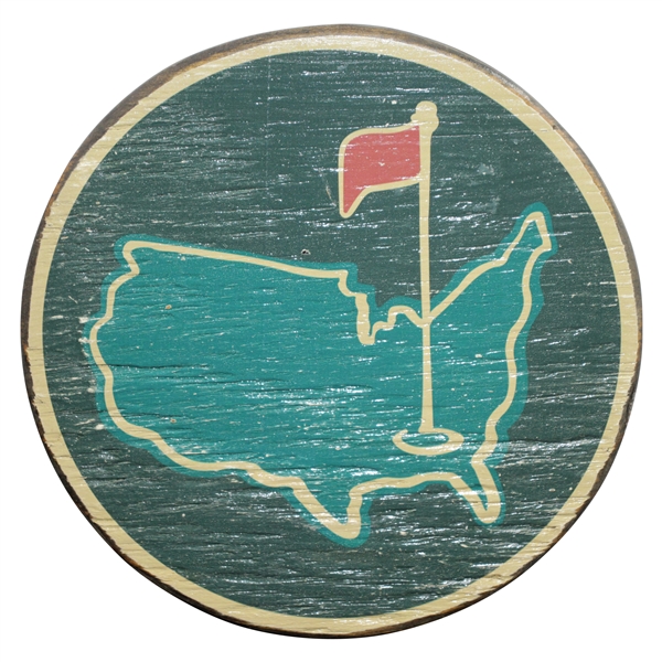Augusta National Golf Club Wooden Logo Sign - from Berckmans Place