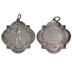 1952 British Amateur Championship Runner-Up Silver Medal Awarded to Frank Stranahan