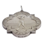 1952 British Amateur Championship Runner-Up Silver Medal Awarded to Frank Stranahan