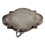1952 British Amateur Championship Runner-Up Silver Medal Awarded to Frank Stranahan