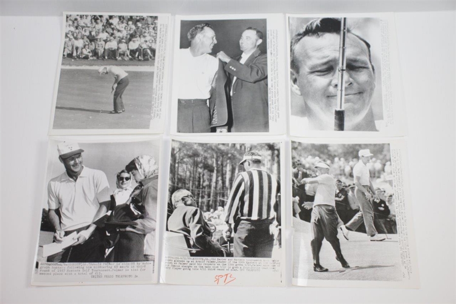 Twenty-Four (24) Arnold Palmer Masters Tournament Photos - Swinging, Putting, Candid, & more