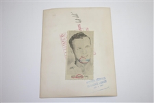Three (3) Arnold Palmer 1954 US Amateur Championship Trophy Wire Photos
