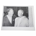 Arnold Palmer & Jack Nicklaus 1961 US Open Wire Photo