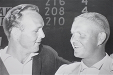 Arnold Palmer & Jack Nicklaus 1961 US Open Wire Photo