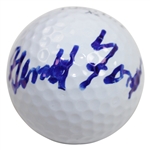 Gerald Ford Signed Top-Flite XL 1 Logo Golf Ball JSA FULL #X24565