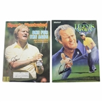 Arnold Palmer & Jack Nicklaus Signed Magazines - SI & Legends Sports Memorabilia JSA Certs