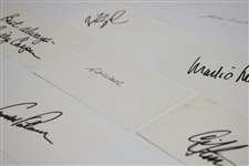 Palmer, Wall, Casper, Stadler, O'Meara, Couples, & Burke Signed 3x5 Cards JSA ALOA