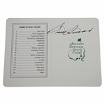 Sam Snead Signed Augusta National Golf Club Scorecard JSA ALOA