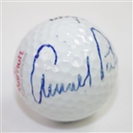 Arnold Palmer Signed Wilson Marriott Logo Golf Ball JSA #X63382