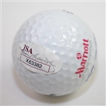 Arnold Palmer Signed Wilson Marriott Logo Golf Ball JSA #X63382