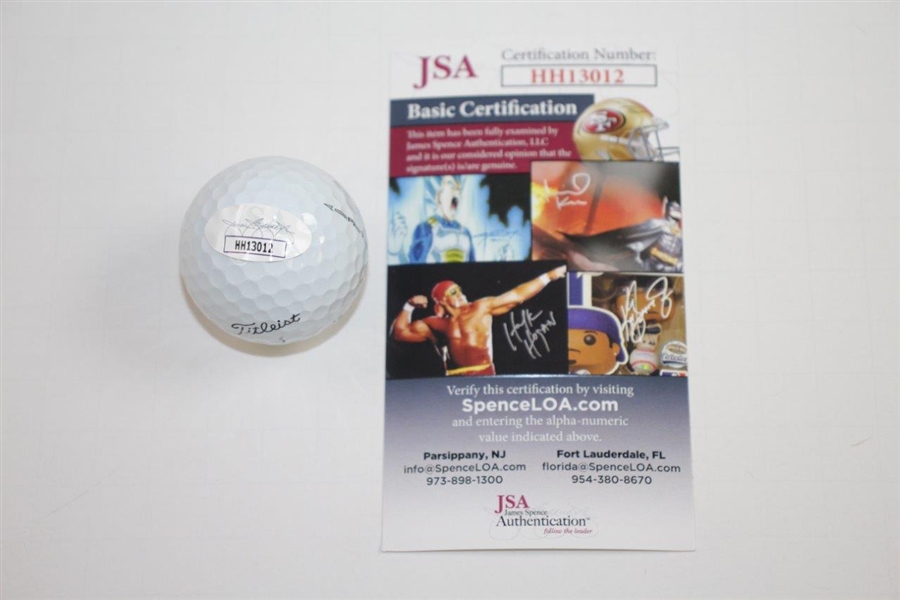 Gary Player Signed Masters Logo Golf Ball JSA #HH13012