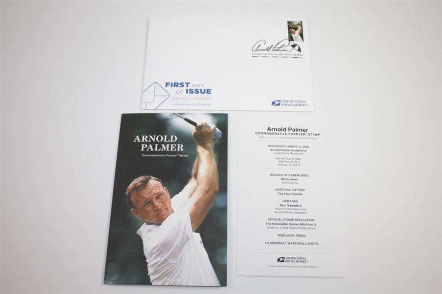 Arnold Palmer First Day Issue Commemorative Forever Stamp - Unopened