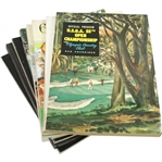 1955, 1963, 1965(x2), 1968, & 1969(x3) US Open Championship Official Programs