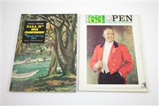 1955, 1963, 1965(x2), 1968, & 1969(x3) US Open Championship Official Programs