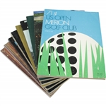 1971, 1972, 1974, 1975, 1976, 1977, & 1979(x2) US Open Championship Official Programs