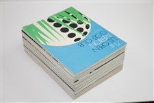 1971, 1972, 1974, 1975, 1976, 1977, & 1979(x2) US Open Championship Official Programs