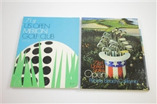 1971, 1972, 1974, 1975, 1976, 1977, & 1979(x2) US Open Championship Official Programs
