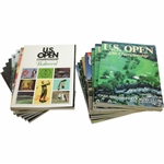 1980, 1982, 1983(x2), 1984(x4), 1985(x3), 1986(x2), 1987, 1988(x2), & 1989 US Open Championship Official Programs