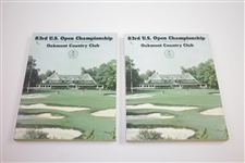 1980, 1982, 1983(x2), 1984(x4), 1985(x3), 1986(x2), 1987, 1988(x2), & 1989 US Open Championship Official Programs