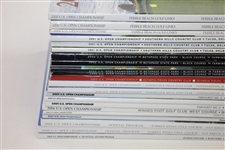 2000(x3), 2001(x3), 2002(x4), 2003, 2004(x2), 2005(x3), 2006(x2), 2007, 2008(x3) US Open Championship Official Programs