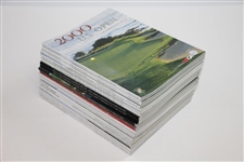 2000(x3), 2001(x3), 2002(x4), 2003, 2004(x2), 2005(x3), 2006(x2), 2007, 2008(x3) US Open Championship Official Programs