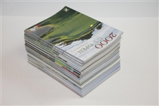 2000(x3), 2001(x3), 2002(x4), 2003, 2004(x2), 2005(x3), 2006(x2), 2007, 2008(x3) US Open Championship Official Programs