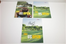 2000(x3), 2001(x3), 2002(x4), 2003, 2004(x2), 2005(x3), 2006(x2), 2007, 2008(x3) US Open Championship Official Programs