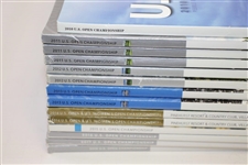 2010, 2011(x3), 2012(x2), 2013(x2), 2014(x2), 2015-2018 US Open Championship Official Programs