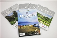 2010, 2011(x3), 2012(x2), 2013(x2), 2014(x2), 2015-2018 US Open Championship Official Programs