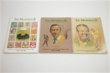 1988-1991, 1994-2000, 2001(x2), 2002-2005 The Memorial Tournament Official Programs
