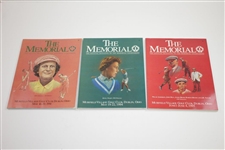1988-1991, 1994-2000, 2001(x2), 2002-2005 The Memorial Tournament Official Programs