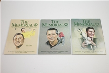 1988-1991, 1994-2000, 2001(x2), 2002-2005 The Memorial Tournament Official Programs