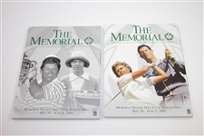 1988-1991, 1994-2000, 2001(x2), 2002-2005 The Memorial Tournament Official Programs