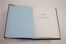 1992 'Harold Hilton: His Golfing Life & Times' Ltd Ed Author's Presentation Copy 20/100 Signed by Author John Garcia