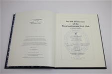 1997 'Art & Architecture of the R&A Golf Club' St Andrews Ltd Ed 21/195 Signed by Authors 
