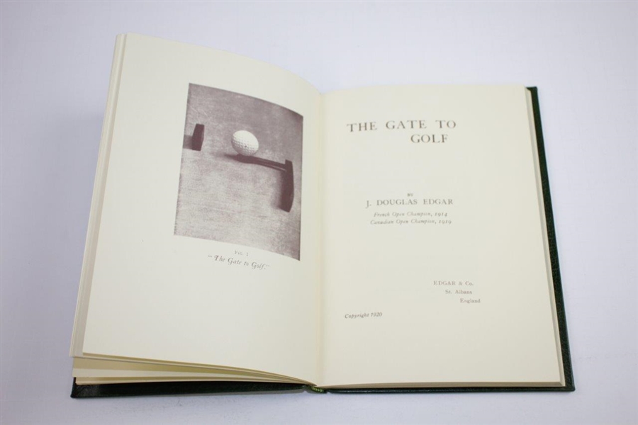 1983 'The Gate To Golf' Ltd Ed 11/100 James Douglas Edgar