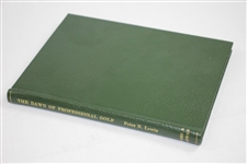1995 'The Dawn of Professional Golf' Ltd Ed 35/150 Signed by Author Peter Lewis