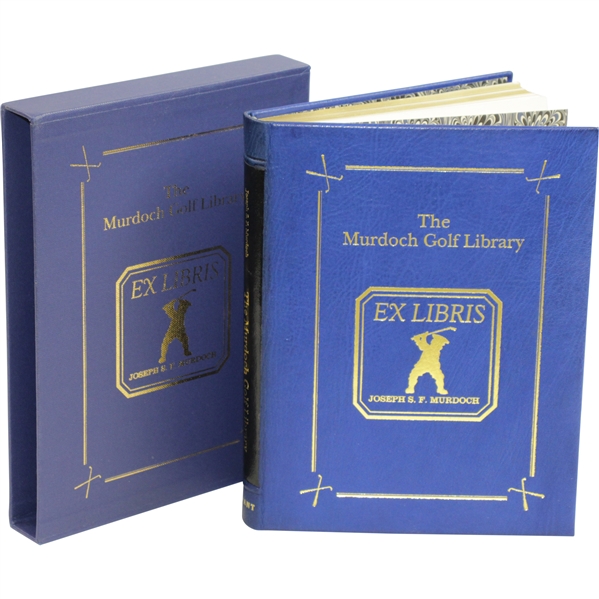 1991 The Murdock Golf Library Deluxe Ltd Authors Edition #20/21 Signed by Author Murdoch