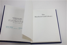 1991 'The Murdock Golf Library' Deluxe Ltd Author's Edition #20/21 Signed by Author Murdoch