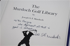 1991 'The Murdock Golf Library' Deluxe Ltd Author's Edition #20/21 Signed by Author Murdoch