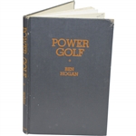 Ben Hogan Perfectly Signed 1948 Book Power Golf - 15th Printing JSA ALOA