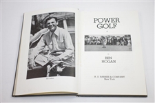 Ben Hogan Perfectly Signed 1948 Book 'Power Golf' - 15th Printing JSA ALOA