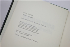 Four(4) Gary Player Signed Books 'Begins at 50', Positive Golf', To Be The Best', & 'World Golfer' JSA ALOA
