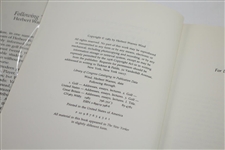 Three(3) Herbert Warren Wind Signed Books 'Following Through', Complete Golfer'(x2) JSA ALOA 
